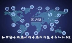 如何安全地在比特币在线钱包中导入私