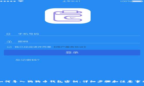 如何导入狗狗币钱包密钥:详细步骤和注意事项