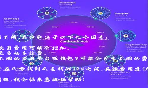 冷钱包转账消耗的TRX（波场币）费用会有所不同，具体取决于以下几个因素：

1. **网络拥堵程度**：当网络使用率高时，交易费用可能会增加。
2. **交易量**：如果是大额转账，可能需要更多的手续费。
3. **转账方式**：不同的转账方式（如通过不同的交易平台或钱包）可能会产生不同的费用。

一般来说，冷钱包转账的费用相对较低，通常在几分钱到几毛钱的TRX之间。具体费用建议查阅波场官方或使用的冷钱包提供的信息。

如果你对冷钱包或TRX有进一步的需求或问题，我会很乐意提供帮助！